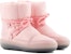 (W) Giorgio Armani But Kasut Pendek Hujung Bulat Selesa 'Pink' X1N167XN9371A095