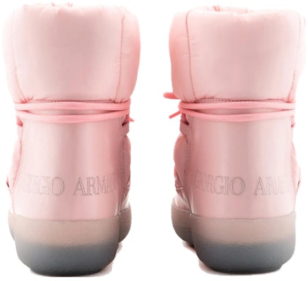 (Women) Giorgio Armani Round-Toe Comfort Short Boot 'Pink' X1N167XN9371A095 Shop (Women) Giorgio Armani Round-Toe Comfort Short Boot 'Pink' X1N167XN9371A095