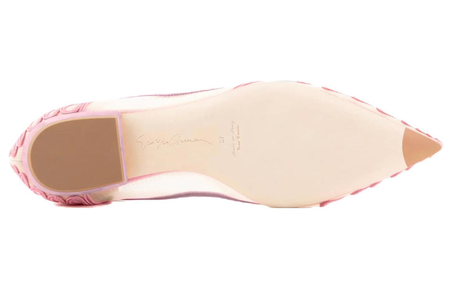 Purchase (Women) Giorgio Armani Suede 'Versatile Fashion Pink' X1D328XN9651T453