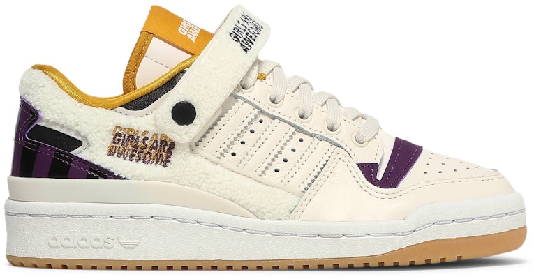 (Women) Girls Are Awesome x adidas Forum Low 'White Purple Beauty' GY2680 Buy (Women) Girls Are Awesome x adidas Forum Low 'White Purple Beauty' GY2680