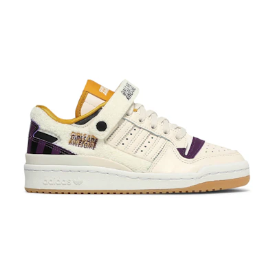 (W) Girls Are Awesome adidas Forum Low 'White Purple Beauty'