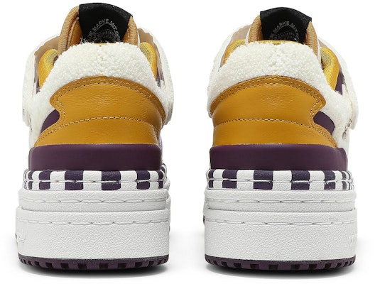 Girls Are Awesome x adidas originals FORUM 平台式 魔術貼 厚底復古 低筒 帆布鞋 女款 白紫黄 Details for Girls Are Awesome x adidas originals FORUM 平台式 魔術貼 厚底復古 低筒 帆布鞋 女款 白紫黄