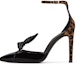 Buy (W) Giuseppe Zanotti 'Chili Pepper Hitam Kulit Berkilat Kasut Tumit Tinggi Runcing' 1I060020001