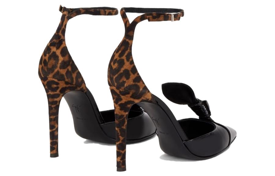 Shop (W) (女性用) ジュゼッペ・ザノッティ「チリペッパー ブラック パテント レザー ポインテッドトゥ スティレット」1I060020001 1I060020001