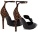 Shop (W) Giuseppe Zanotti 'Chili Pepper Hitam Kulit Berkilat Kasut Tumit Tinggi Runcing' 1I060020001