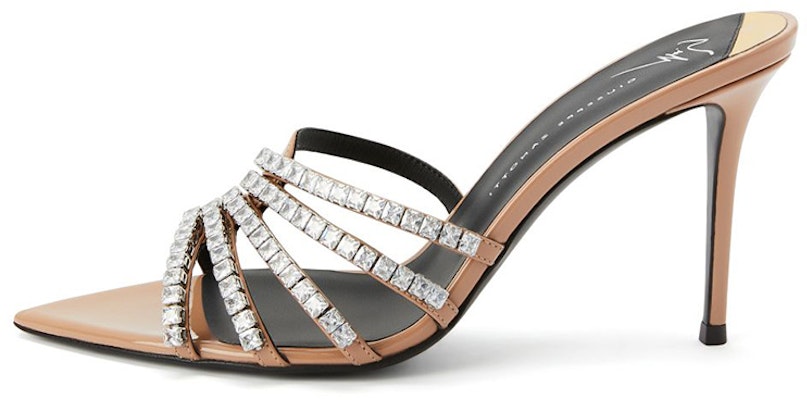 (Women) Giuseppe Zanotti 'Nude Crystal Embellished Stiletto Slide' E300075A006 Buy (Women) Giuseppe Zanotti 'Nude Crystal Embellished Stiletto Slide' E300075A006