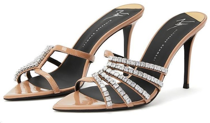 (Women) Giuseppe Zanotti 'Nude Crystal Embellished Stiletto Slide' E300075A006 Lookbook (Women) Giuseppe Zanotti 'Nude Crystal Embellished Stiletto Slide' E300075A006