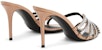 (Women) Giuseppe Zanotti 'Nude Crystal Embellished Stiletto Slide' E300075A006