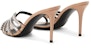 (Women) Giuseppe Zanotti 'Nude Crystal Embellished Stiletto Slide' E300075A006