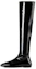 Buy (W) Giuseppe Zanotti Stivale Alto Nero Pigalle 05 Punta Quadrata Flat I080011001