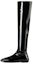 Buy (W) Giuseppe Zanotti 'Pigalle 05 Black Square Toe Flat High Boot' Kasut But Hitam I080011001