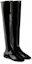Order (W) Giuseppe Zanotti Stivale Alto Nero Pigalle 05 Punta Quadrata Flat I080011001