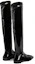 Lookbook (W) Giuseppe Zanotti Stivale Alto Nero Pigalle 05 Punta Quadrata Flat I080011001
