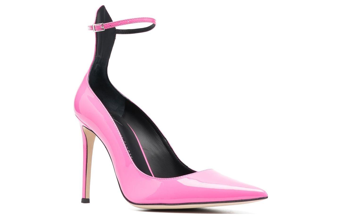 (W) Giuseppe Zanotti 'Pink Buckle Pointed-Toe Stiletto' 圖 2