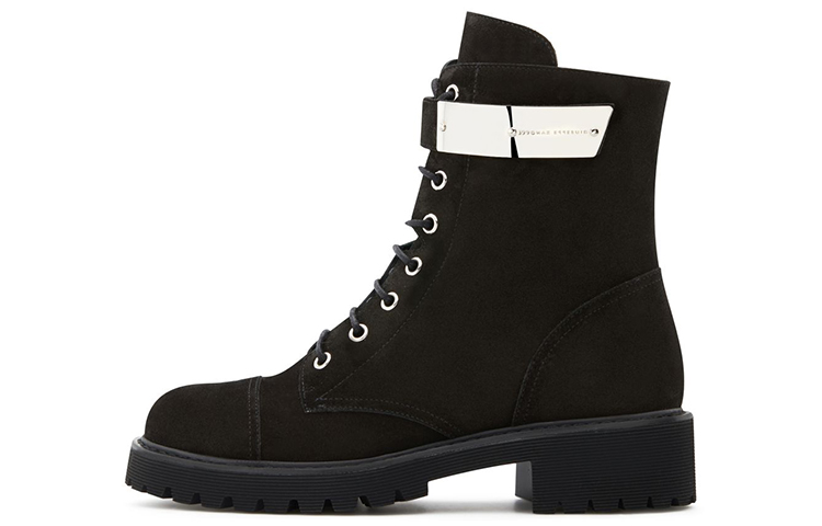 (W) Giuseppe Zanotti Alexa 'Black Moto Boot'