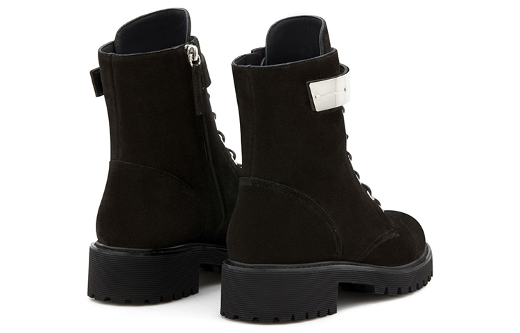 (W) Giuseppe Zanotti Alexa 'Black Moto Boot' 圖 3