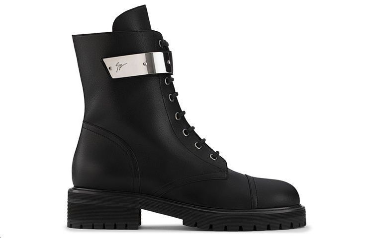 (W) Giuseppe Zanotti Alexa 'Metallic Silver Black' 圖 2