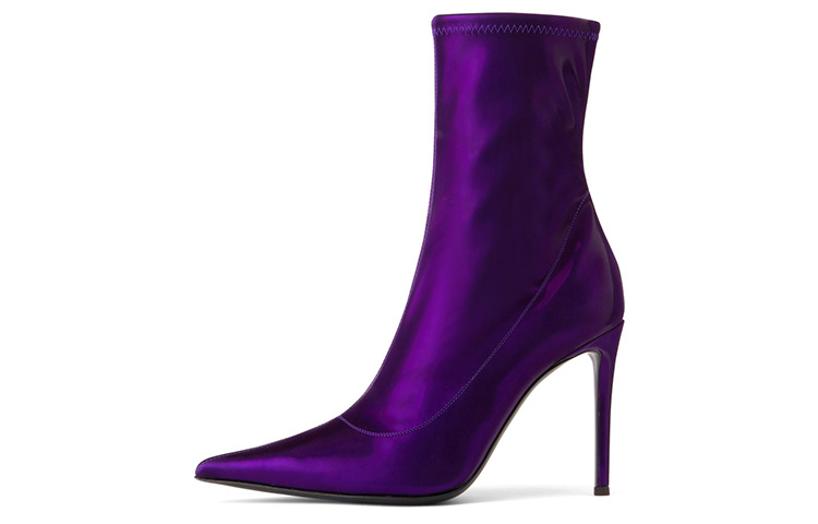 (Women) Giuseppe Zanotti Ametista Bootie 'Purple Pointed Toe' I170008004