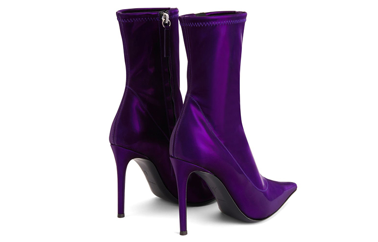 Purchase (Women) Giuseppe Zanotti Ametista Bootie 'Purple Pointed Toe' I170008004
