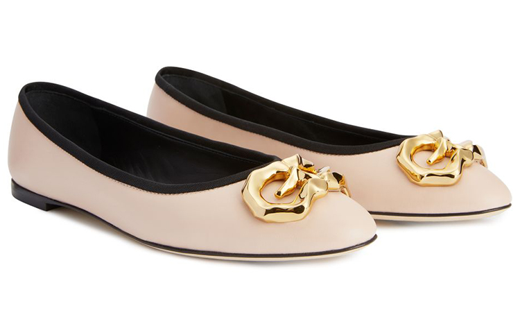 (W) Giuseppe Zanotti Amur 'Pink Ballet Flat' 圖 2