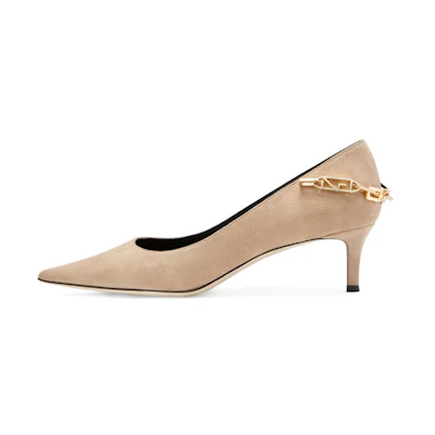 (W) Giuseppe Zanotti Astrelle High Heel 'Beige Velvet'