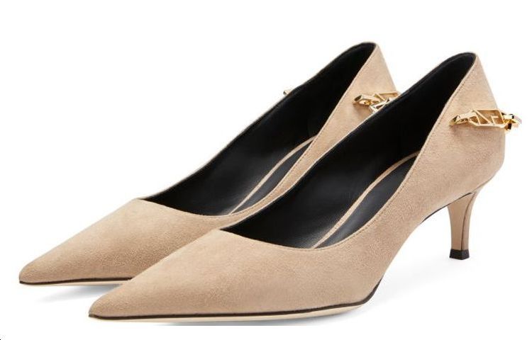 (W) Giuseppe Zanotti Astrelle High Heel 'Beige Velvet' 圖 3