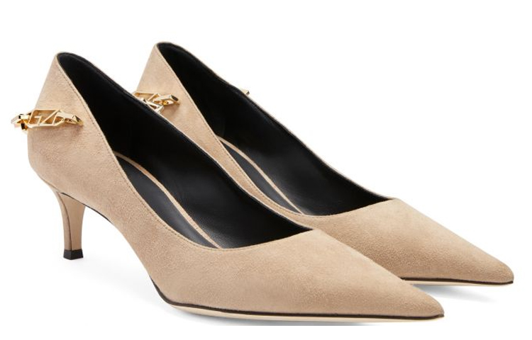 (W) Giuseppe Zanotti Astrelle High Heel 'Beige Velvet' 圖 4