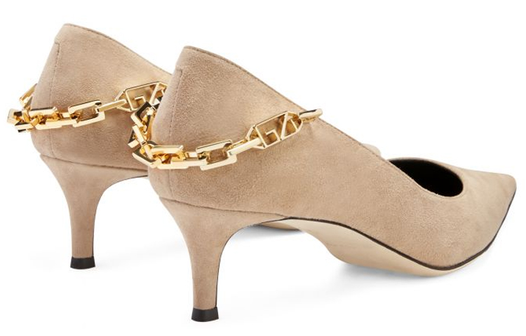 (W) Giuseppe Zanotti Astrelle High Heel 'Beige Velvet' 圖 5