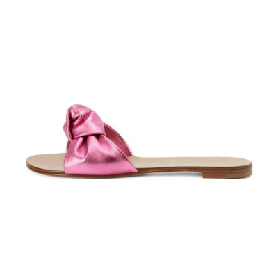 (W) Giuseppe Zanotti Aycha 'Pink Leather Slide'