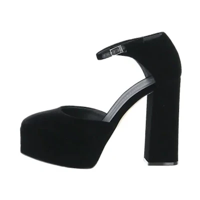 (W) Giuseppe Zanotti Bebe High Heel 'Black Velvet'