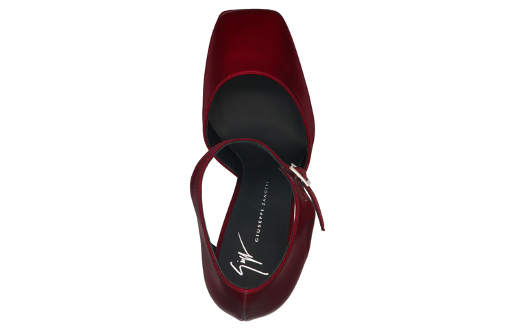 (W) Giuseppe Zanotti Bebe Midi 'Burgundy Fashion' 圖 5