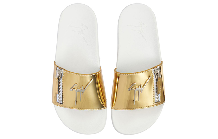 (W) Giuseppe Zanotti Brett Zip 'Gold' 圖 4