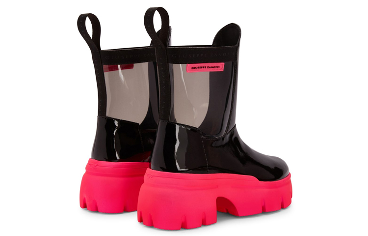 (W) Giuseppe Zanotti Chelsea Boot 'Apocalypse Riot Patent Black Grey' 圖 3