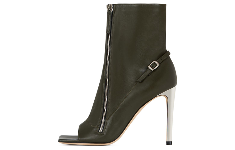 (Women) Giuseppe Zanotti Circe 'Green Peep-Toe Bootie' E170002002