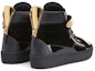 Lookbook (W) Giuseppe Zanotti Coby High 'Keselesaan Serbaguna Hitam' RS10053001