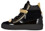 Buy (Women) Giuseppe Zanotti Coby Mid-Top 'Blue Black Velvet' RS10053002