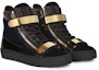 Order (Women) Giuseppe Zanotti Coby Mid-Top 'Blue Black Velvet' RS10053002
