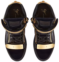 Shop (W) Giuseppe Zanotti Coby Mid-Top 'Terciopelo Azul Negro' RS10053002