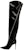 (W) Giuseppe Zanotti Crudelia Kasut But Tinggi Hujung Runcing 'Hitam Tumit 10.5cm' I180005001