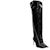 (W) Giuseppe Zanotti Crudelia Kasut But Tinggi Hujung Runcing 'Hitam Tumit 10.5cm' I180005001