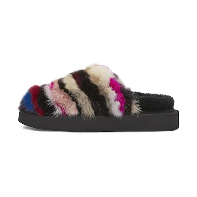 (W) Giuseppe Zanotti Dimitra Mule 'Multicolor Texture'