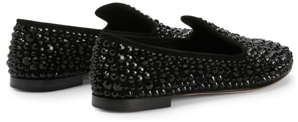 (Women) Giuseppe Zanotti Evangeline 'Black Crystal Embroidery' E360007006 Lookbook (Women) Giuseppe Zanotti Evangeline 'Black Crystal Embroidery' E360007006