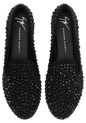(Women) Giuseppe Zanotti Evangeline 'Black Crystal Embroidery' E360007006 Shop (Women) Giuseppe Zanotti Evangeline 'Black Crystal Embroidery' E360007006