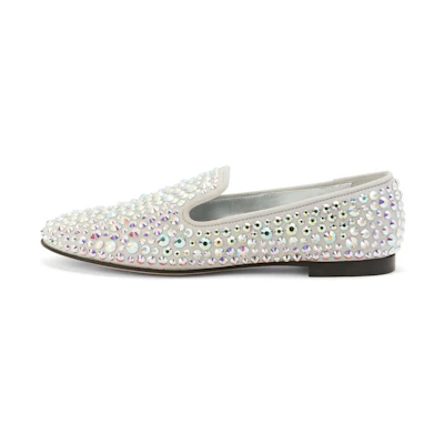 (W) Giuseppe Zanotti Evangeline 'Light Grey'