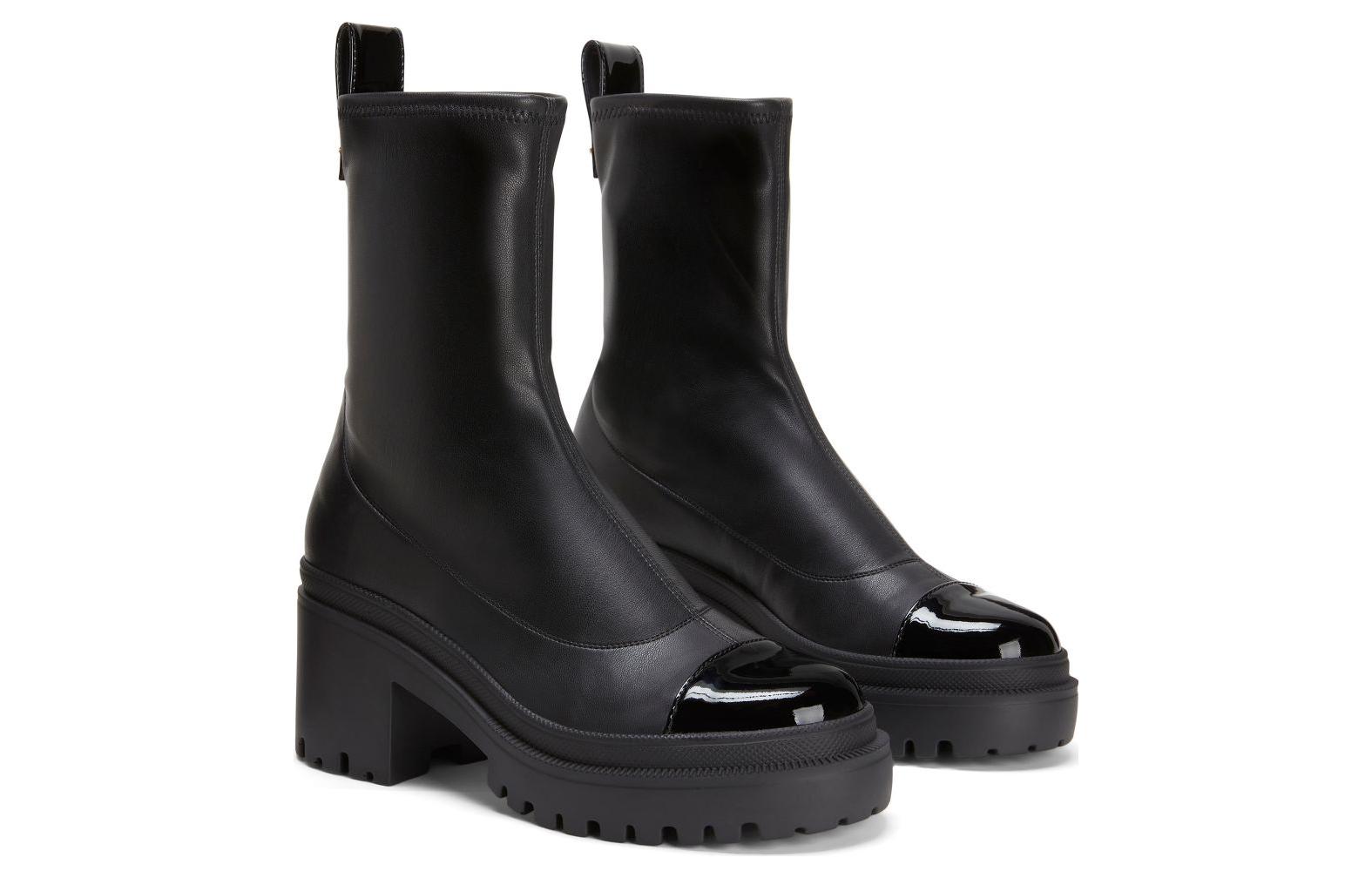 Lookbook (W) Giuseppe Zanotti Sepatu Boots Kulit Fashion 'Hitam' I270029001