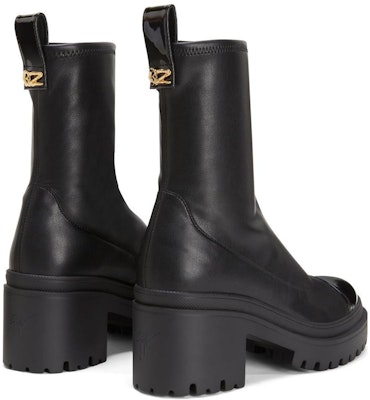 (Women) Giuseppe Zanotti Fashion Leather Boots 'Black' I270029001 Shop (Women) Giuseppe Zanotti Fashion Leather Boots 'Black' I270029001
