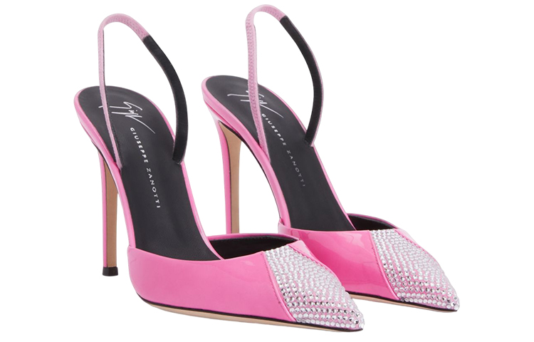 (W) Giuseppe Zanotti Fashion Slip-On Stiletto 'Pink Patent' 圖 3
