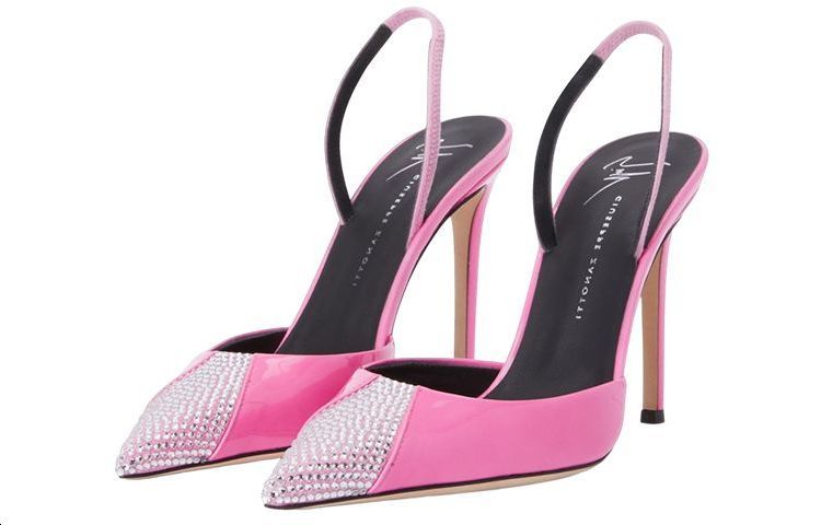 (W) Giuseppe Zanotti Fashion Slip-On Stiletto 'Pink Patent' 圖 4