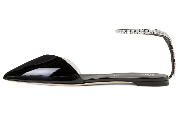 (W) Giuseppe Zanotti Fonteyn 'Black Patent'