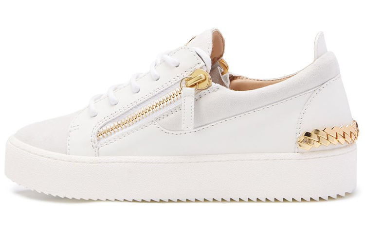 (W) Giuseppe Zanotti Gail 'White Zip'
